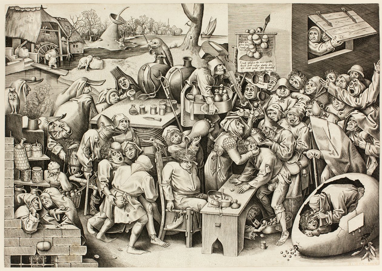 Die Steinoperation oder Die Hexe von Mallegem von Pieter van der Heyden