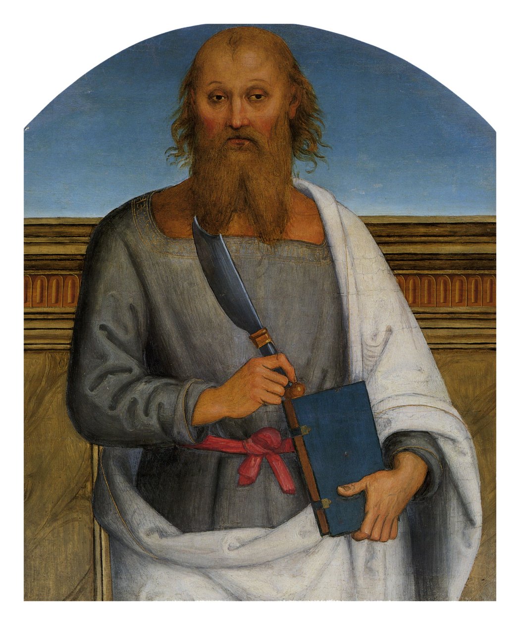 Pala di Sant’Agostino (Heiliger Bartholomäus) von Pietro Perugino
