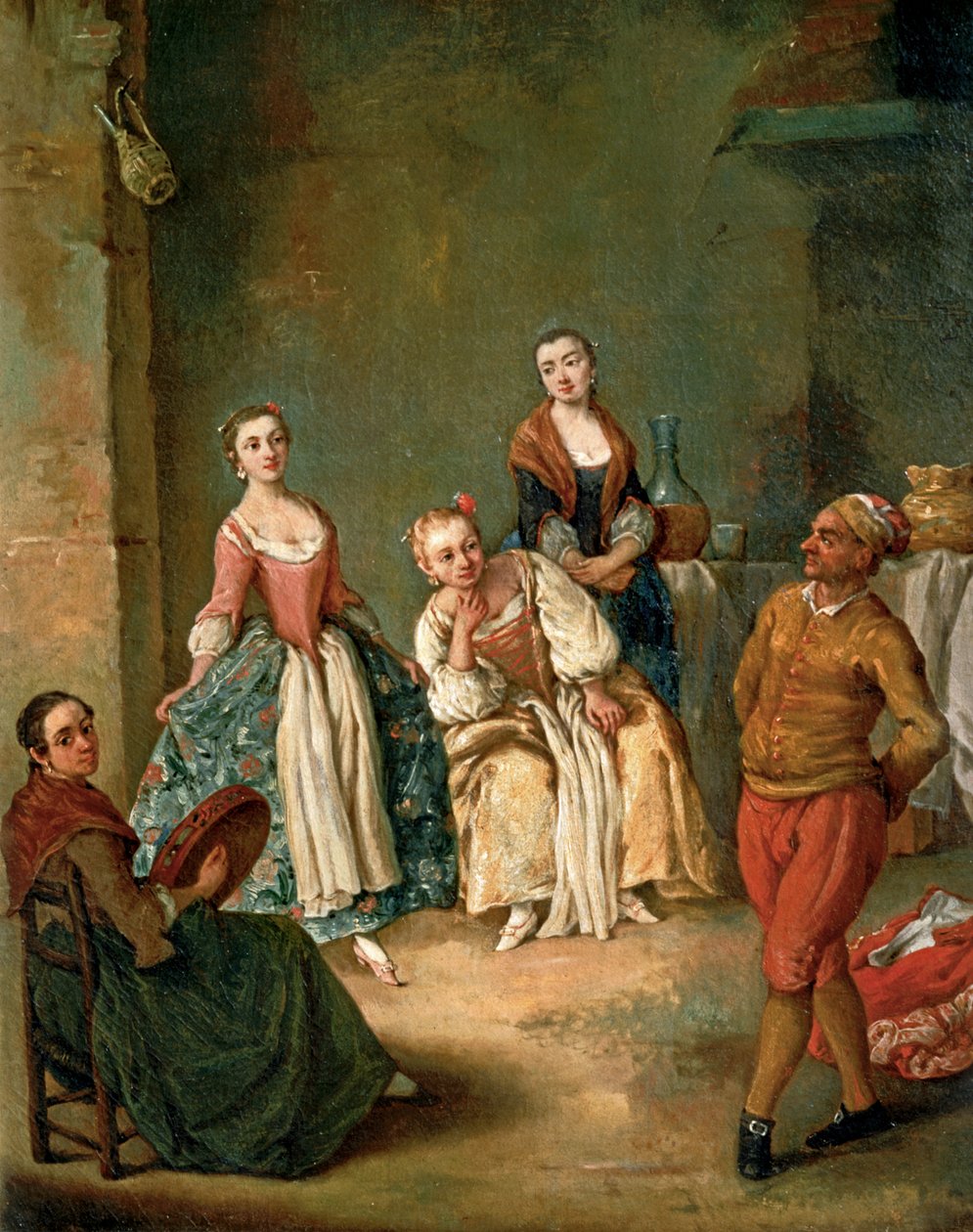 Tanz der Furlana von Pietro (circle of) Longhi