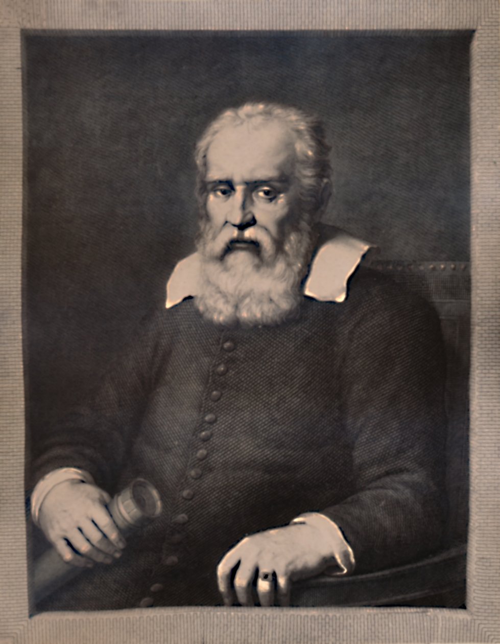 Galileo Galilei, italienischer Wissenschaftler, spätes 18. oder frühes 19. Jahrhundert, 1894 von Pietro Antonio Leone Bettelini