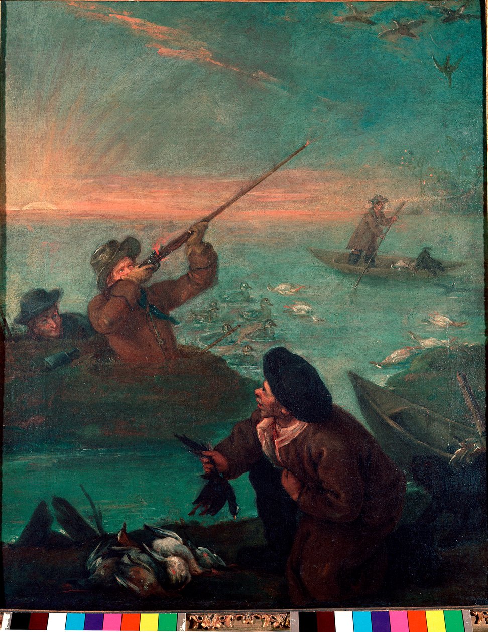Entenjagd in der Lagune von Pietro Longhi
