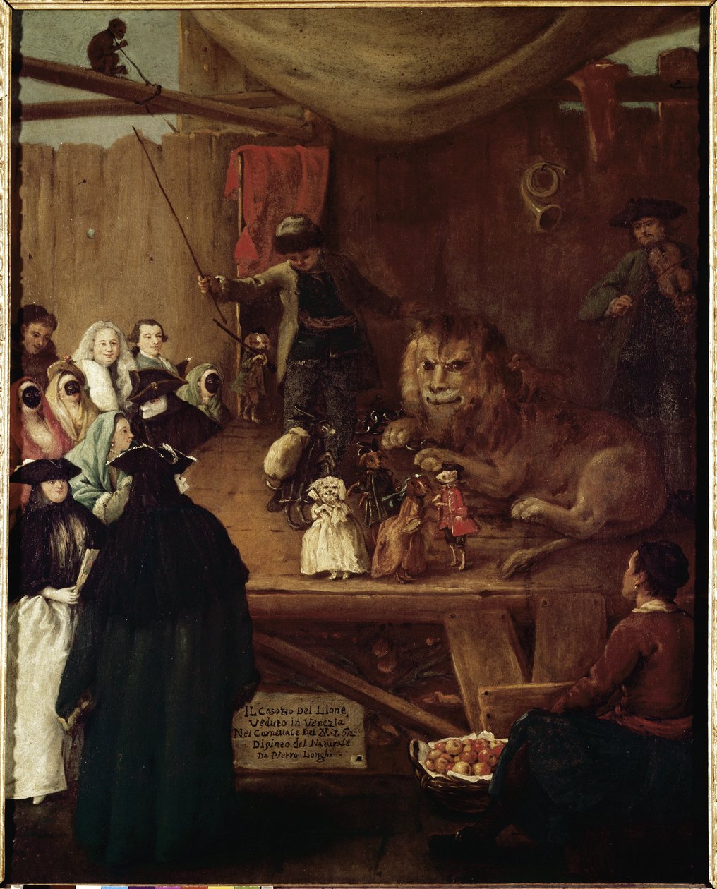 La cabane du lion von Pietro Longhi