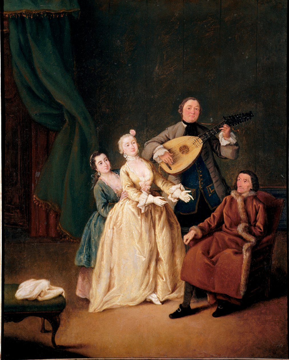 Das Familienkonzert Gemälde von Pietro Longhi (1702-1785) 1752 Ca 
