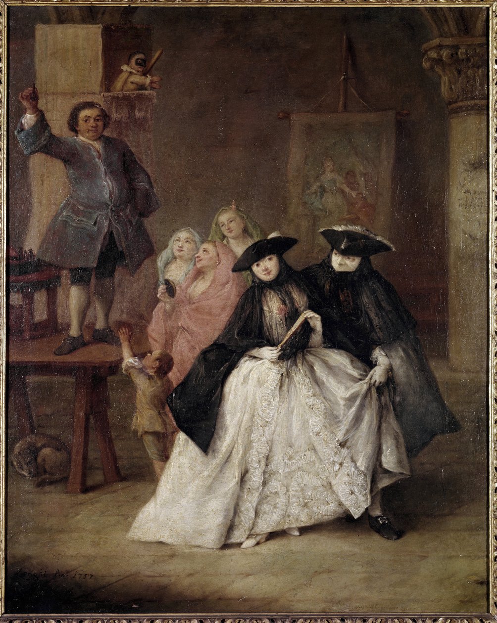 Der Scharlatan (Il ciarlatano) von Pietro Longhi