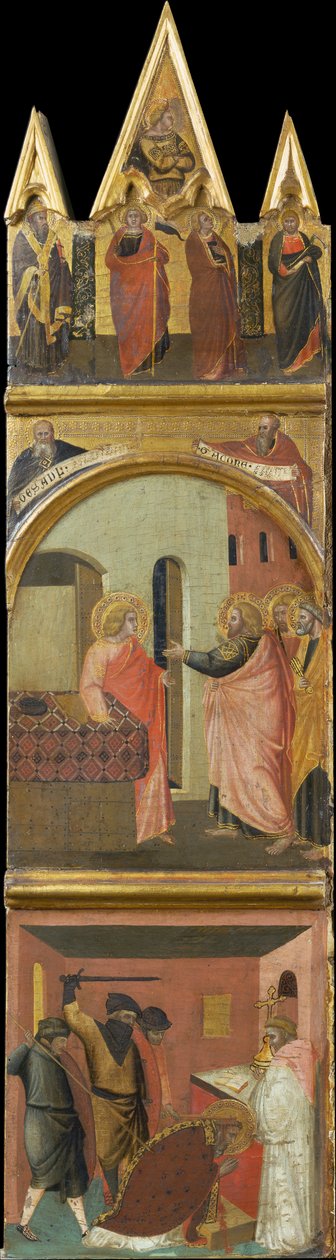 Berufung und Martyrium des Heiligen Matthäus von Pietro Lorenzetti