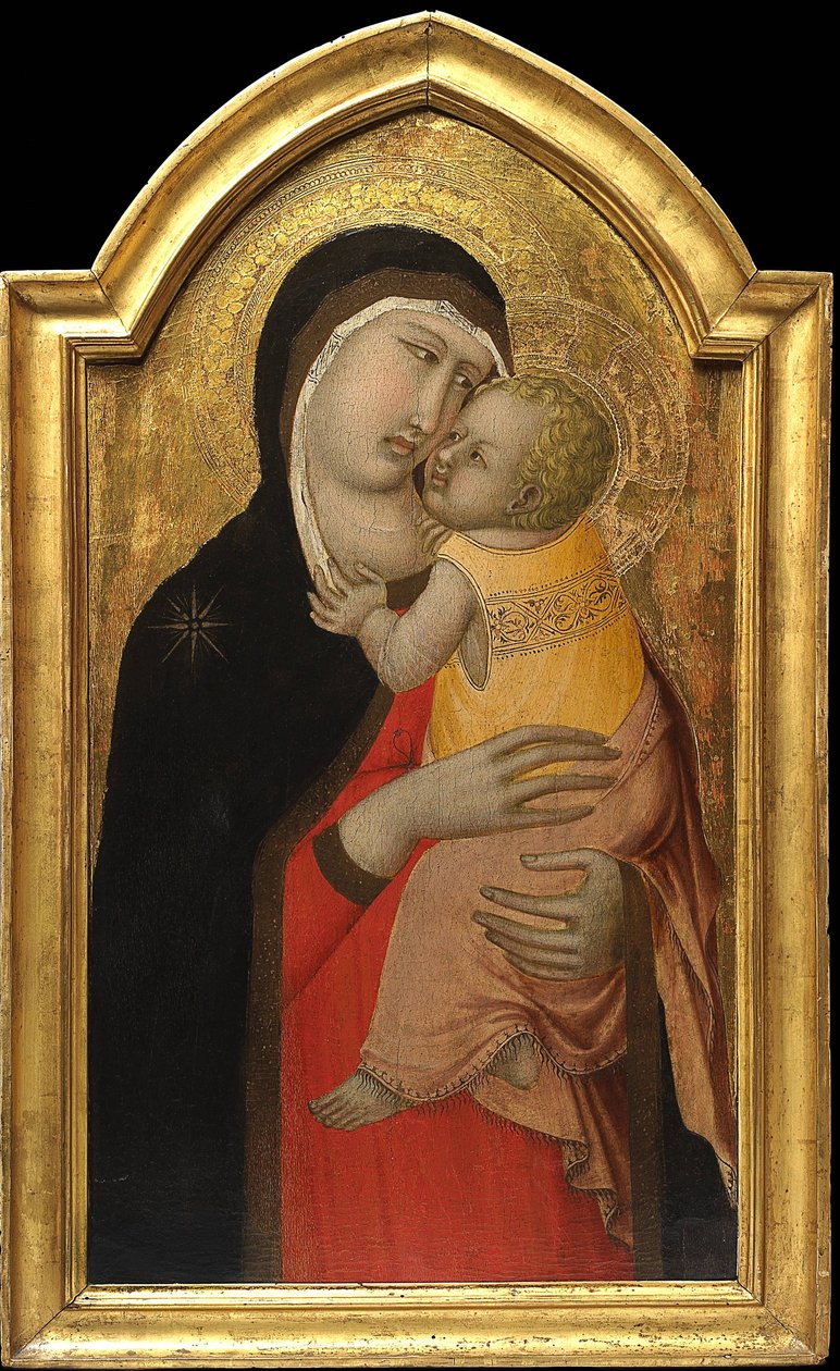 Jungfrau und Kind von Pietro Lorenzetti