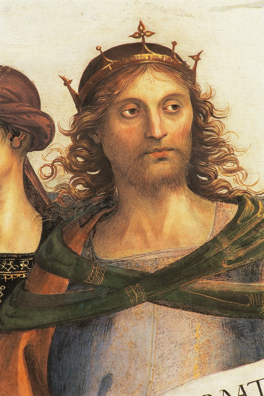 Salomon (Detail) von Pietro Perugino