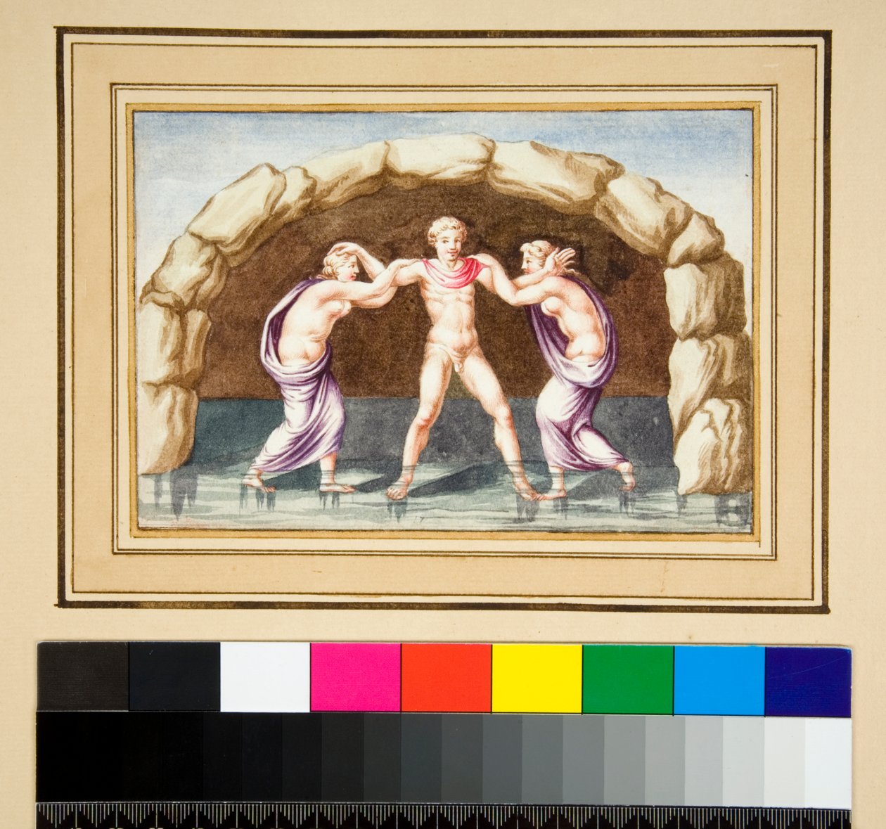 Hylas und die Nymphen von Pietro Santi Bartoli