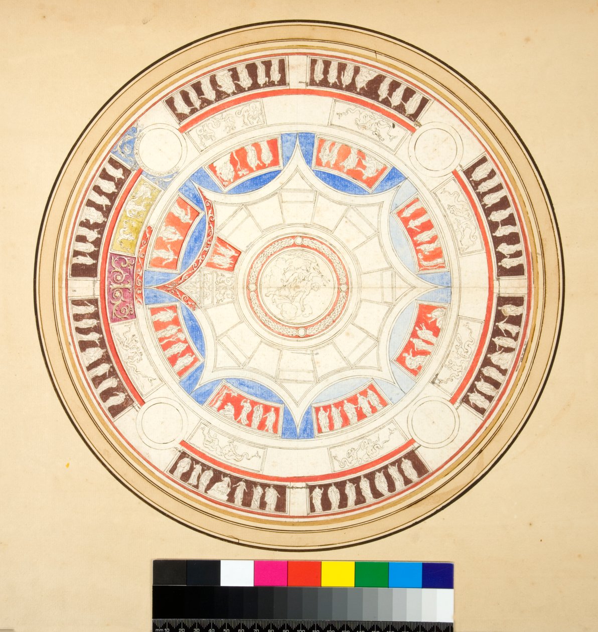 Volta di Giove in der Domus Aurea von Pietro Santi Bartoli