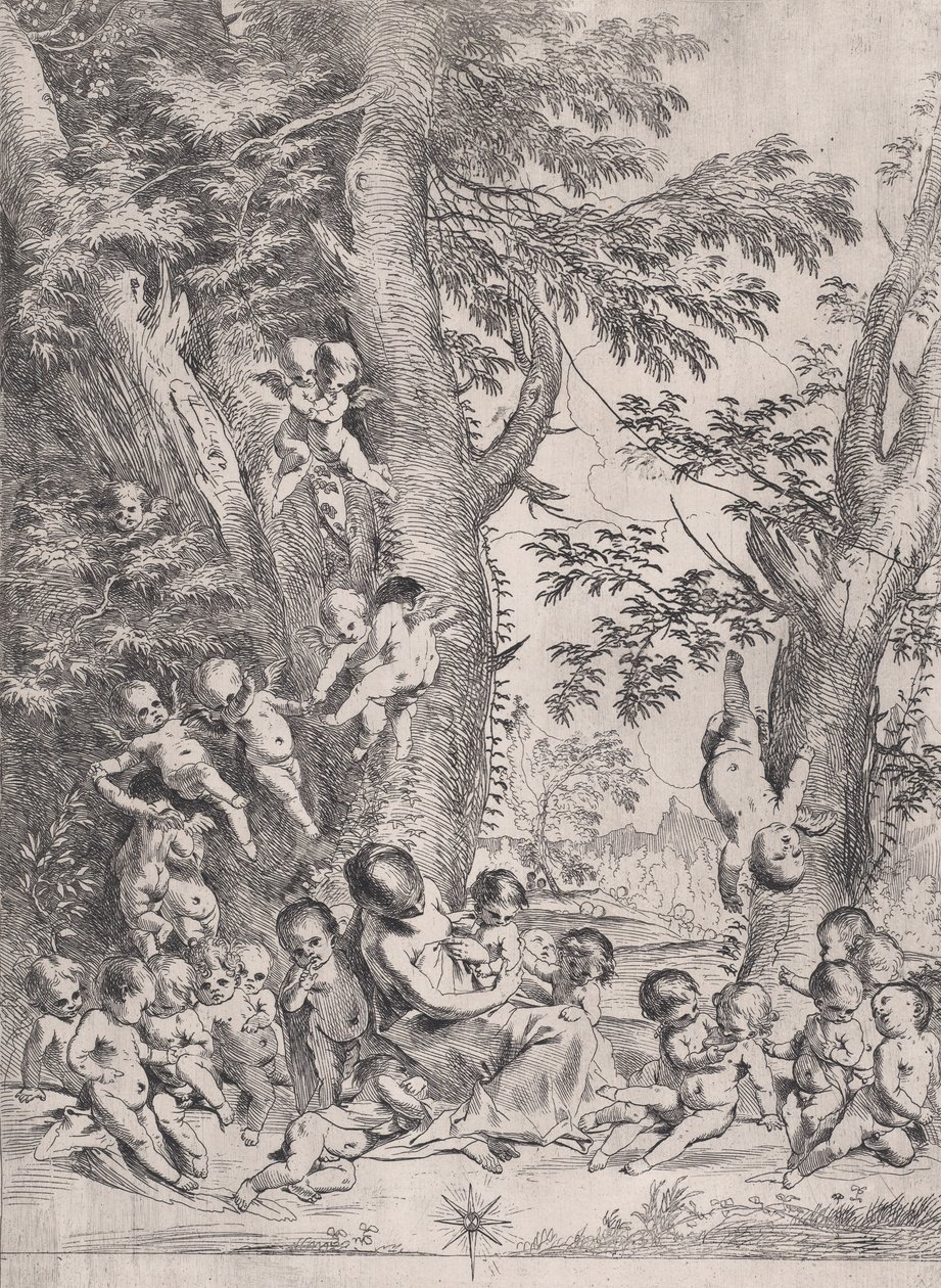 Der Garten der Nächstenliebe von Pietro Testa