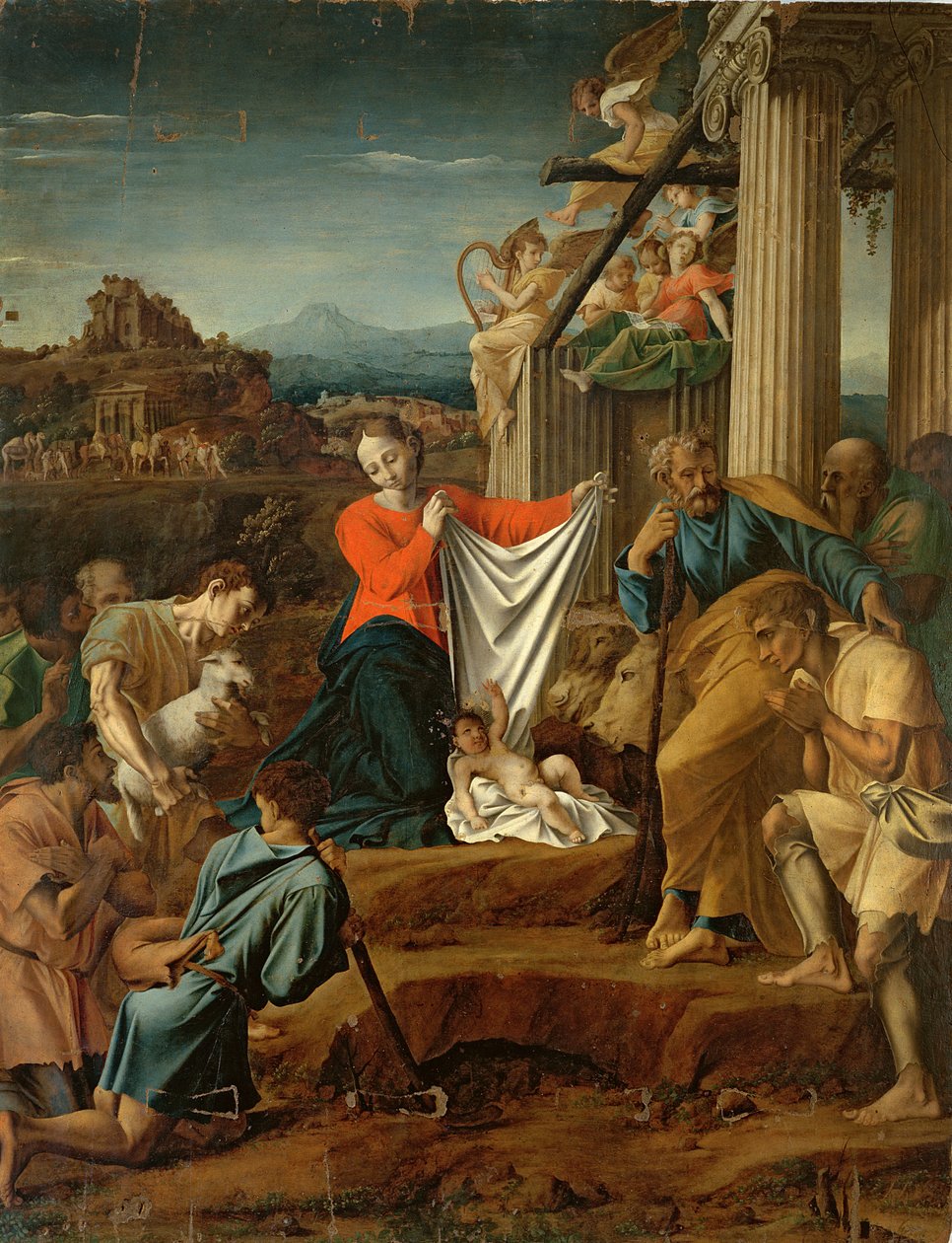 Geburt Christi von Polidoro da Caravaggio