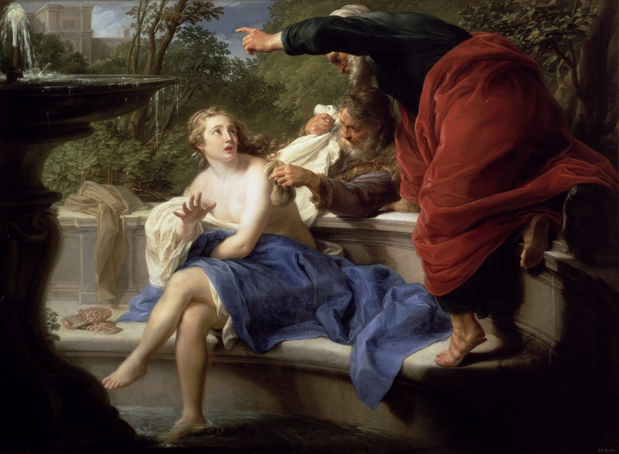 Susanna und die Ältesten, 1751 von Pompeo Girolamo Batoni