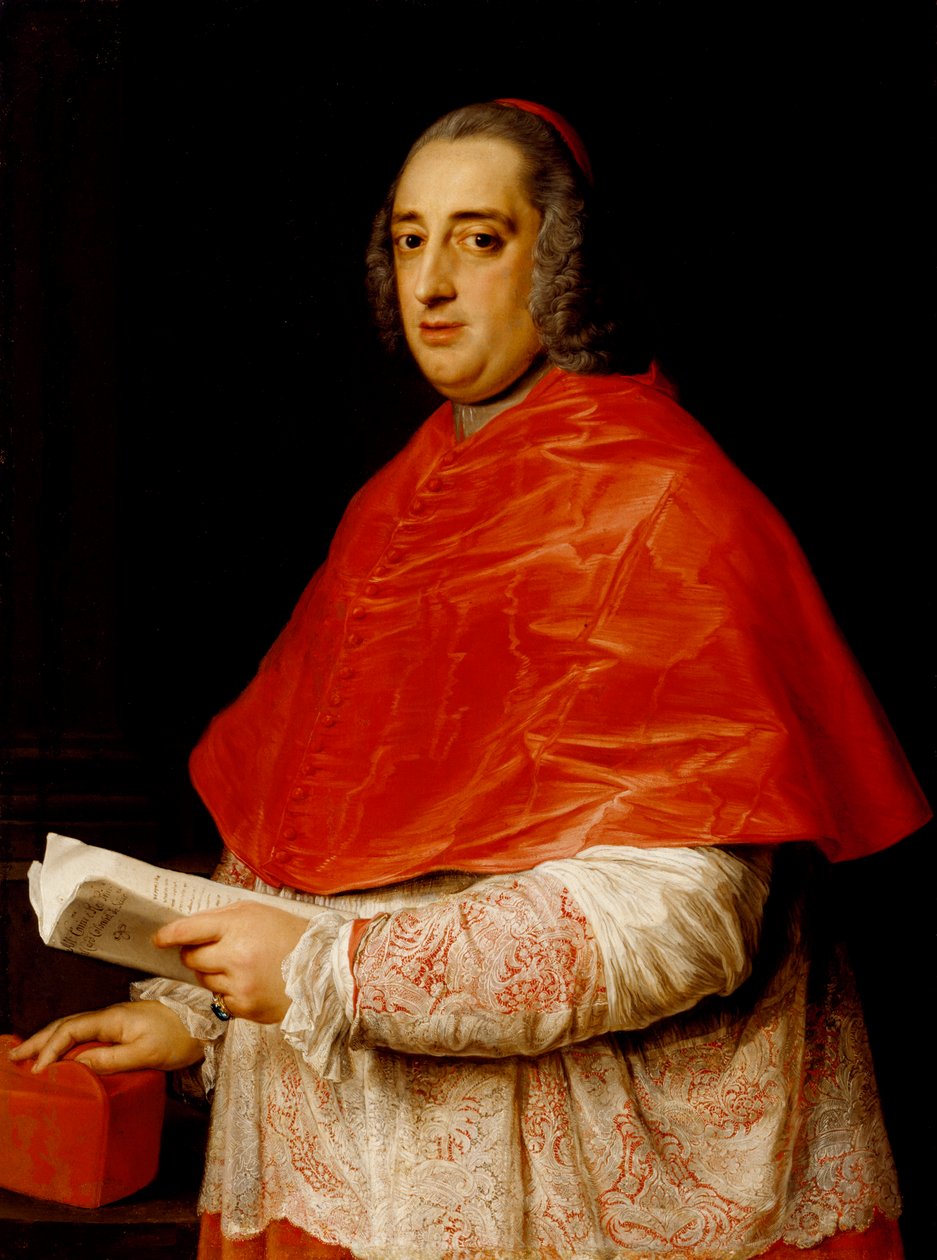 Porträt von Kardinal Prospero Colonna di Sciarra von Pompeo Girolamo Batoni