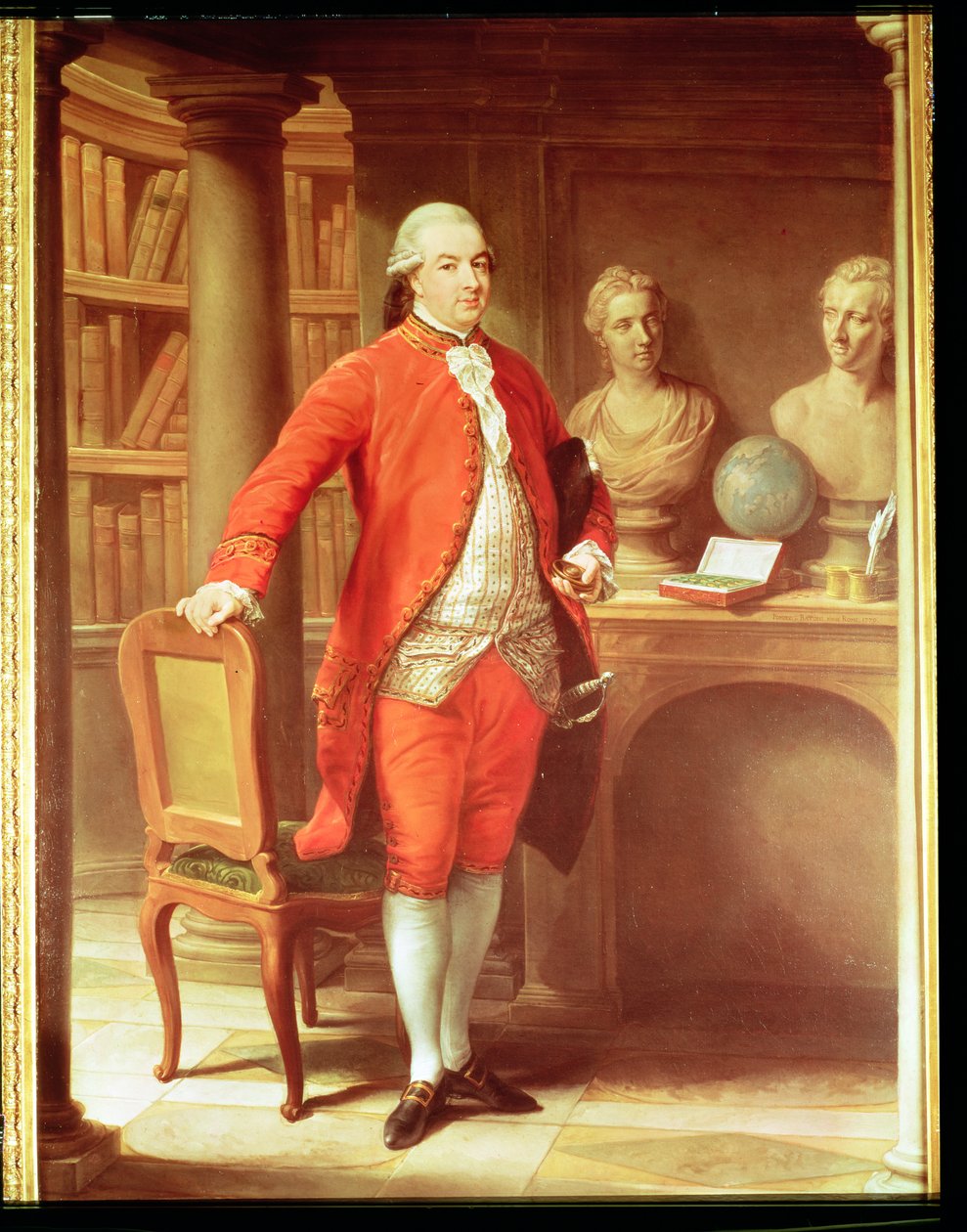Porträt von Sir Thomas Gascoigne, 8. Baronet von Pompeo Girolamo Batoni