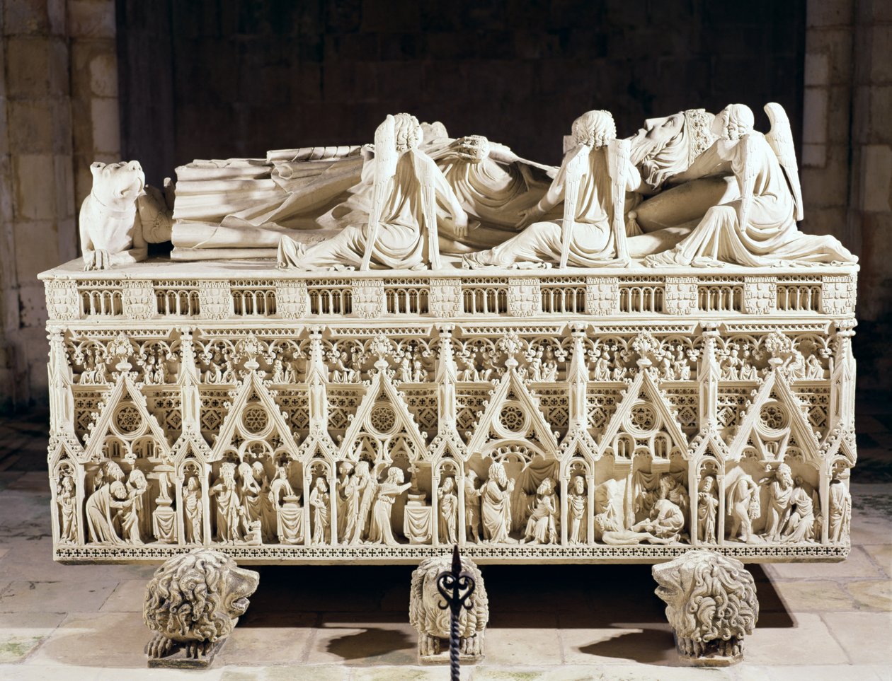 Grab von Peter I. (1320-67), König von Portugal von Portuguese School