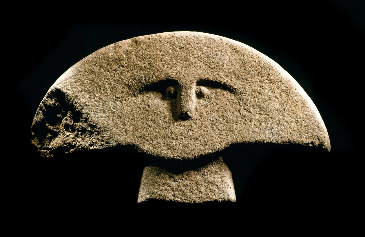 Prähistorische Kunst: Figur aus der Eisenzeit. 1100-800 v. Chr. von Prehistoric Prehistoric