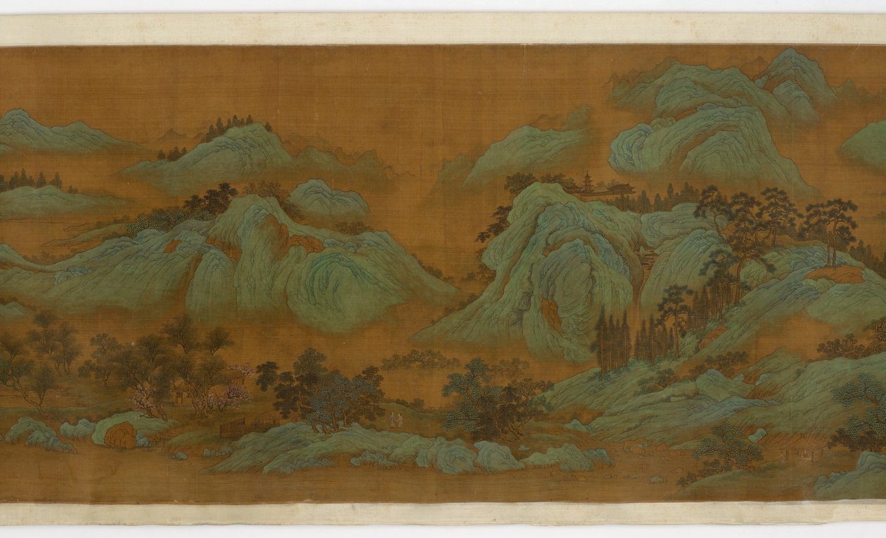 Frühlingsberge, 1644-1911 von Qing Dynasty Chinese School