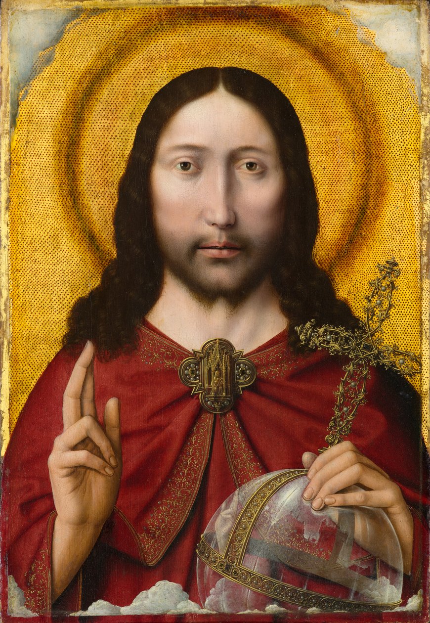 Salvator Mundi, ca. 1500-1510 von Quentin and workshop Massys