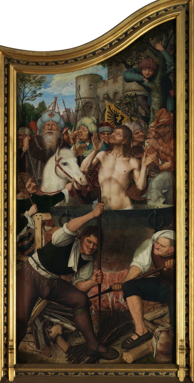 Altarbild der Zunft der Tischler von Quentin Massys or Matsys