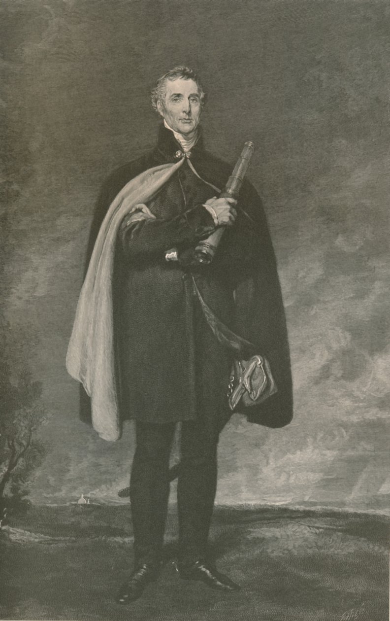 Feldmarschall Arthur Wellesley, Herzog von Wellington, um 1810, 1896 von R. G. Tietze