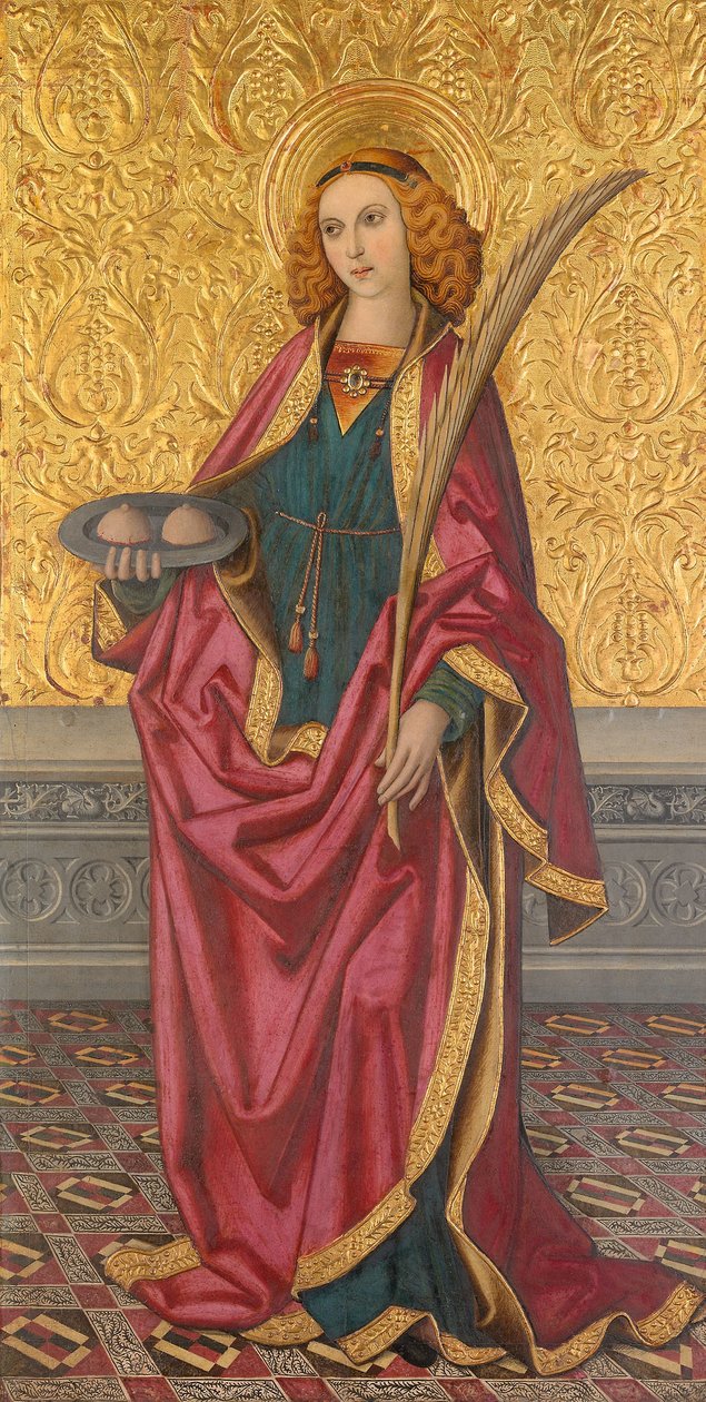 Heilige Agatha von Rafael Vergós