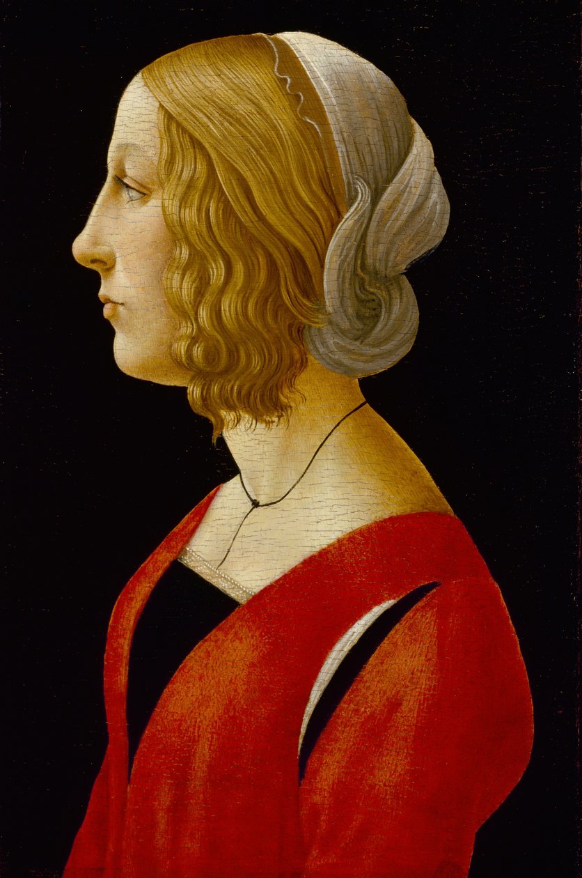 Porträt einer jungen Frau von Raffaellino del Garbo