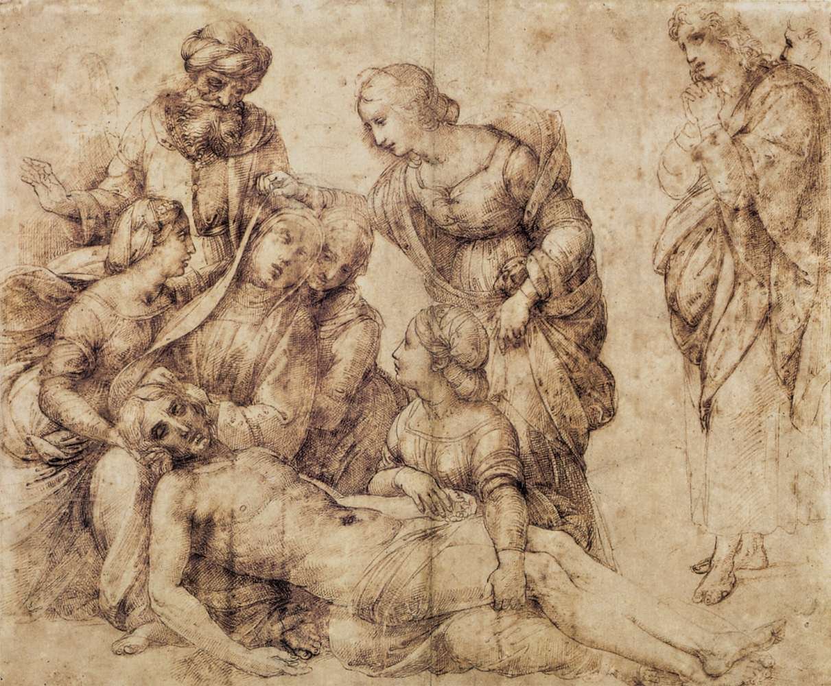 Beweinung von Raffaello Sanzio Raphael
