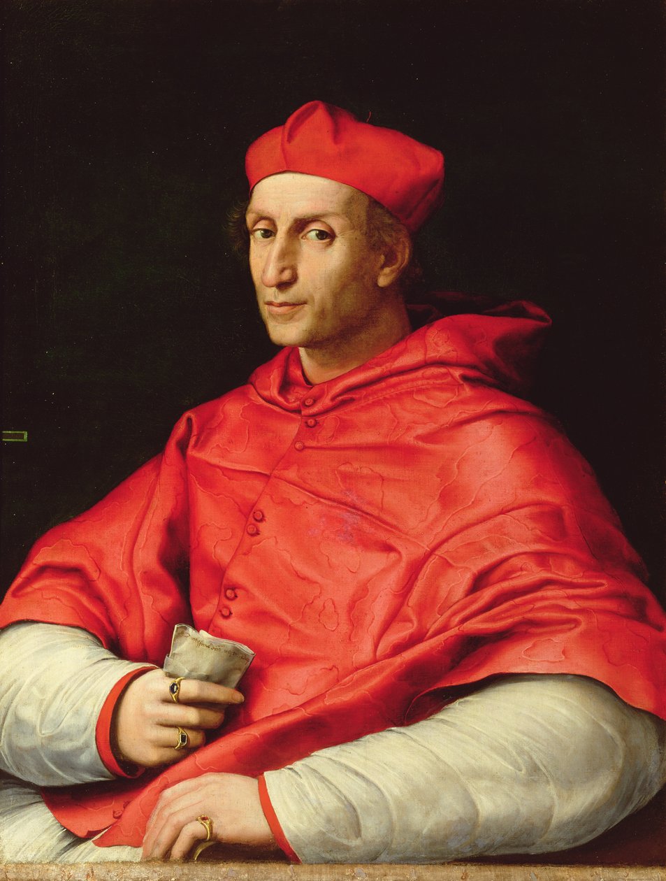 Porträt von Kardinal Dovizzi de Bibbiena von Raffaello Sanzio Raphael