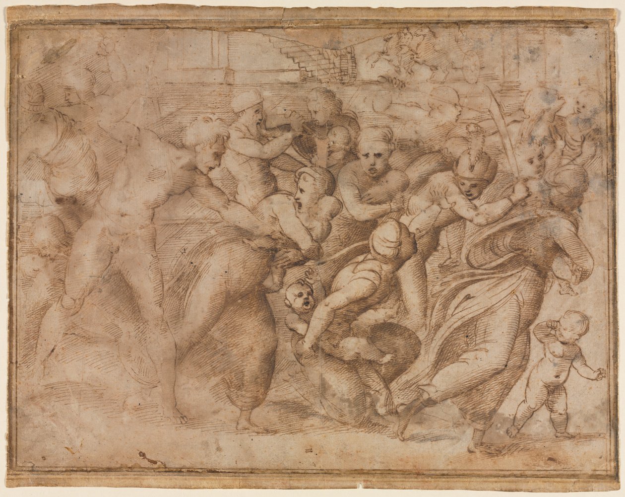 Kopie von Raphaels Massaker der Unschuldigen, nach 1510 von Raffaello Sanzio Raphael