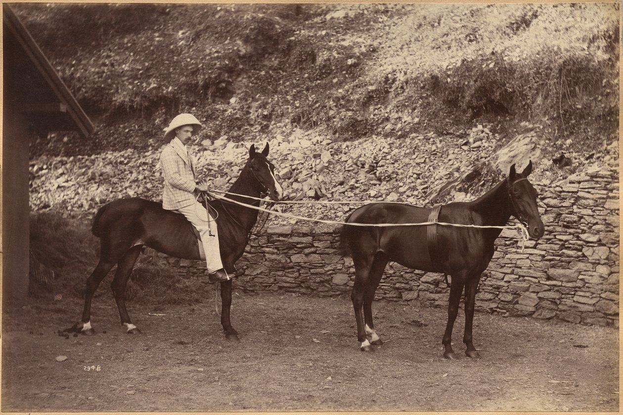 Hauptmann H. S. Rawhinson (Vorderseite) von Raja Deen Dayal