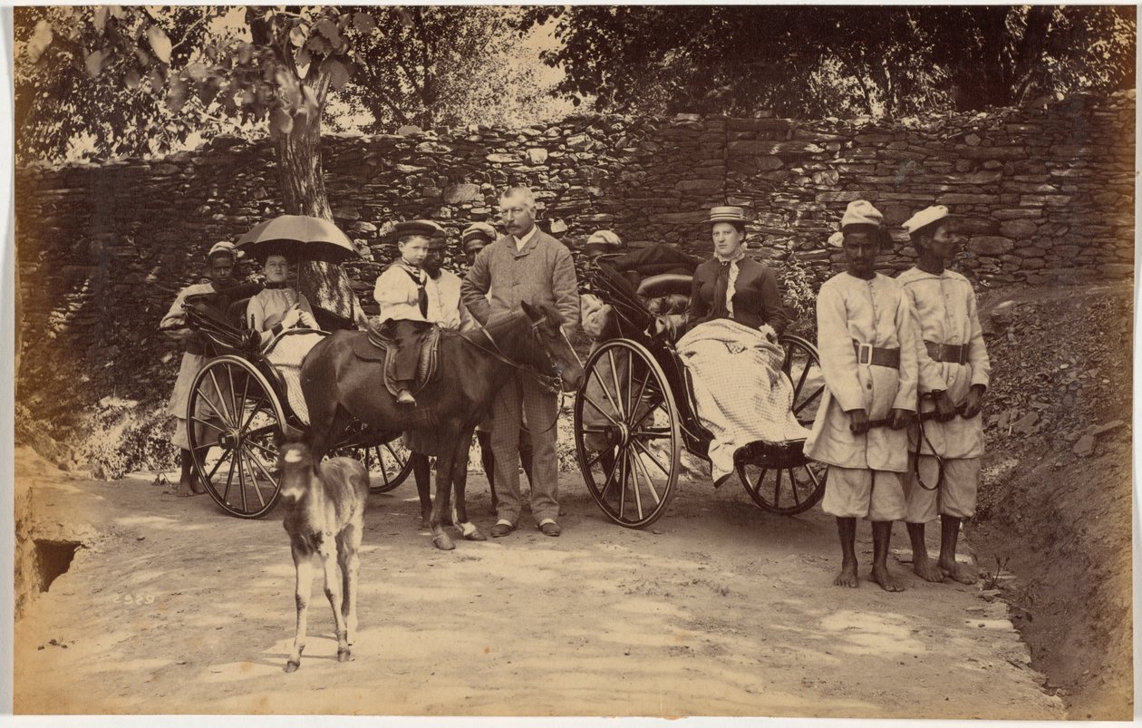 Oberst F. G. Oldham, Shimla von Raja Deen Dayal
