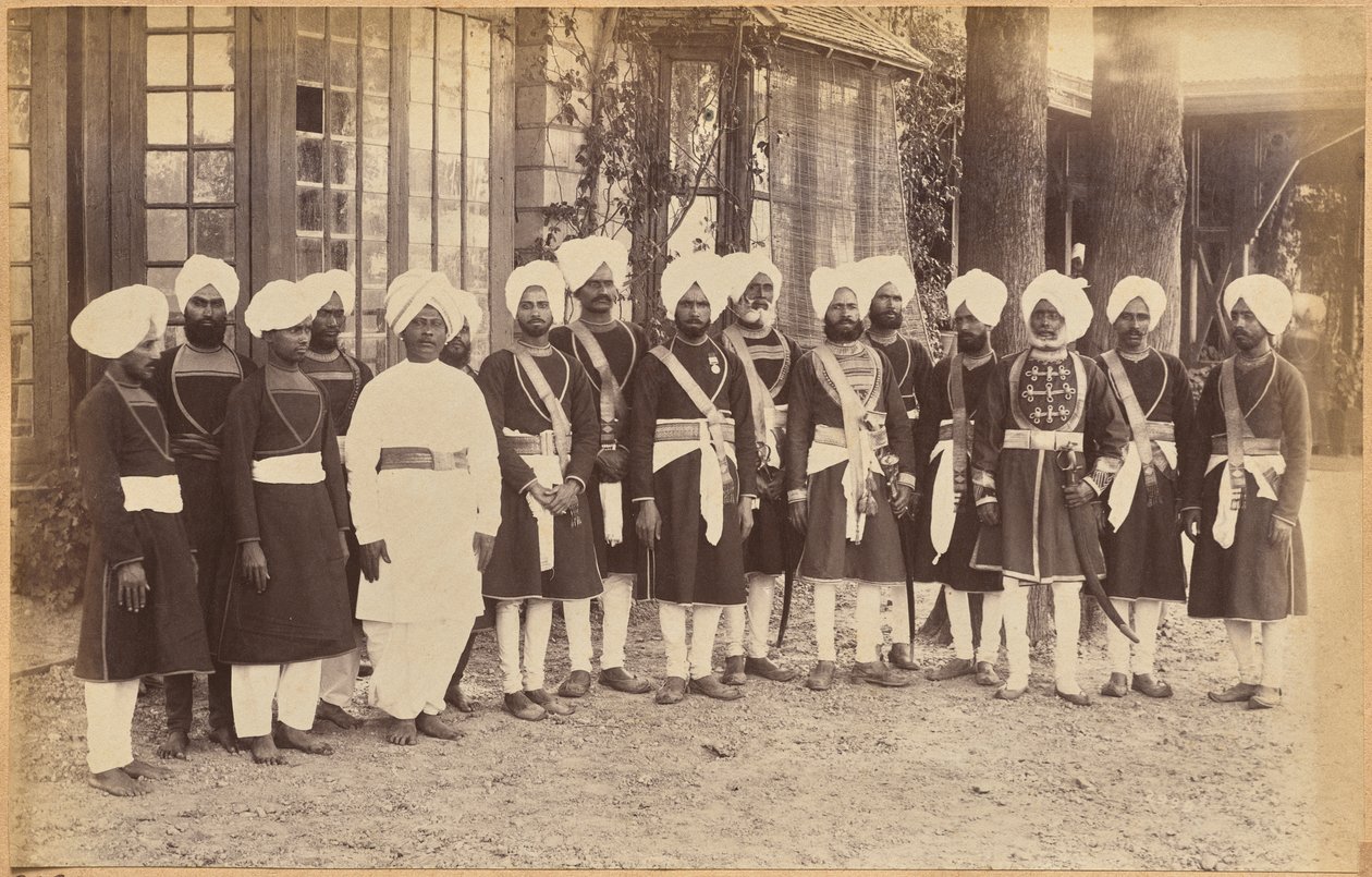 Bedienstete Seiner Ehren, des Gouverneurs des Punjab von Raja Deen Dayal
