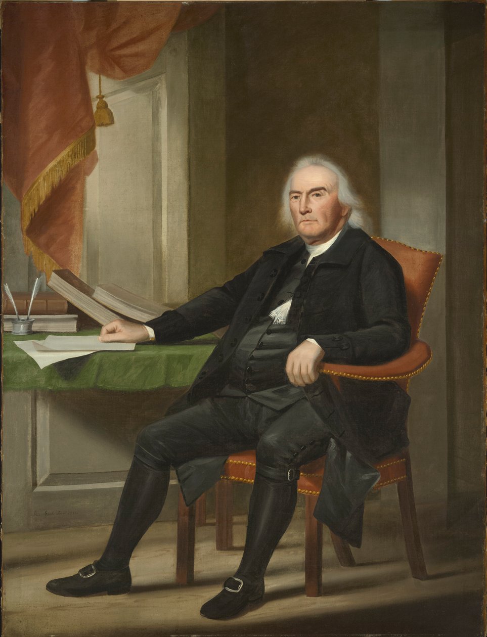 Abraham Davenport (1715/16-1789), B.A. 1732, M.A. 1735 von Ralph Earl