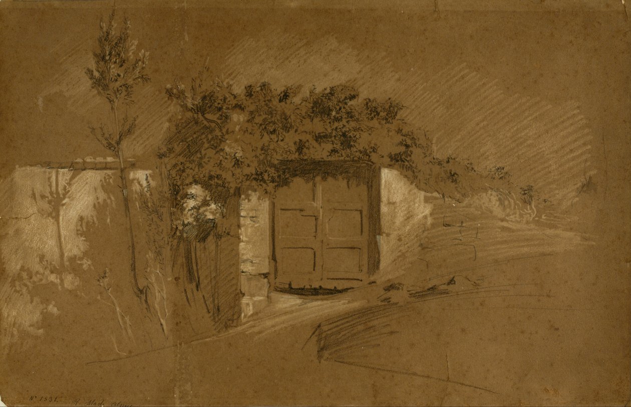 Tür und Wand von Ramon Martí i Alsina