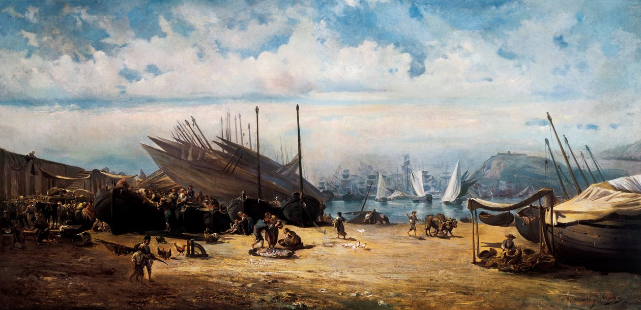 Barceloneta (Zentralbezirk von Barcelona) von Ramón Martí Alsina