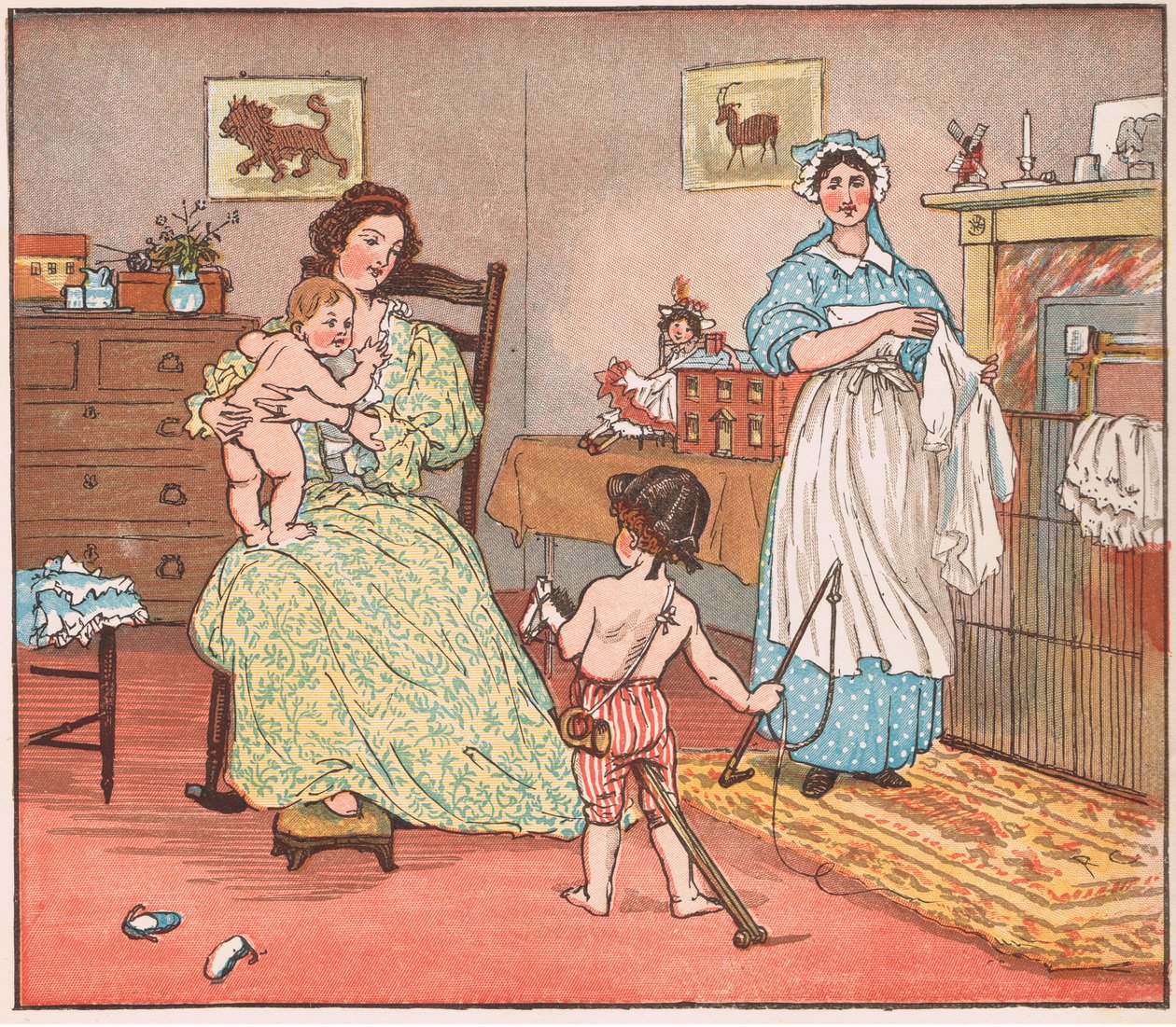 Bye baby Bunting von Randolph Caldecott