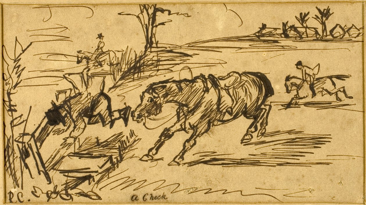 Ein Scheck von Randolph Caldecott