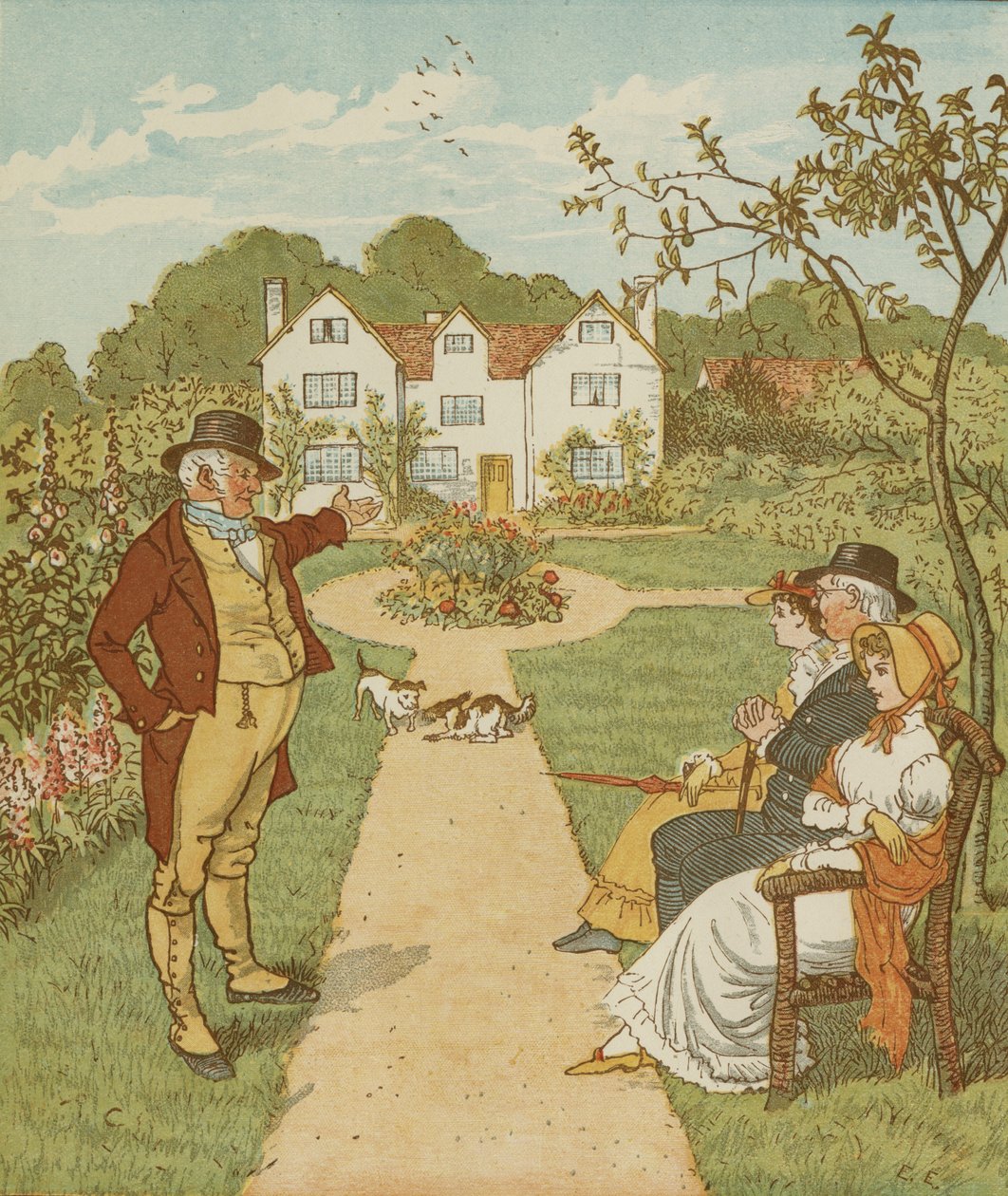 Das Haus, das Jack gebaut hat von Randolph Caldecott