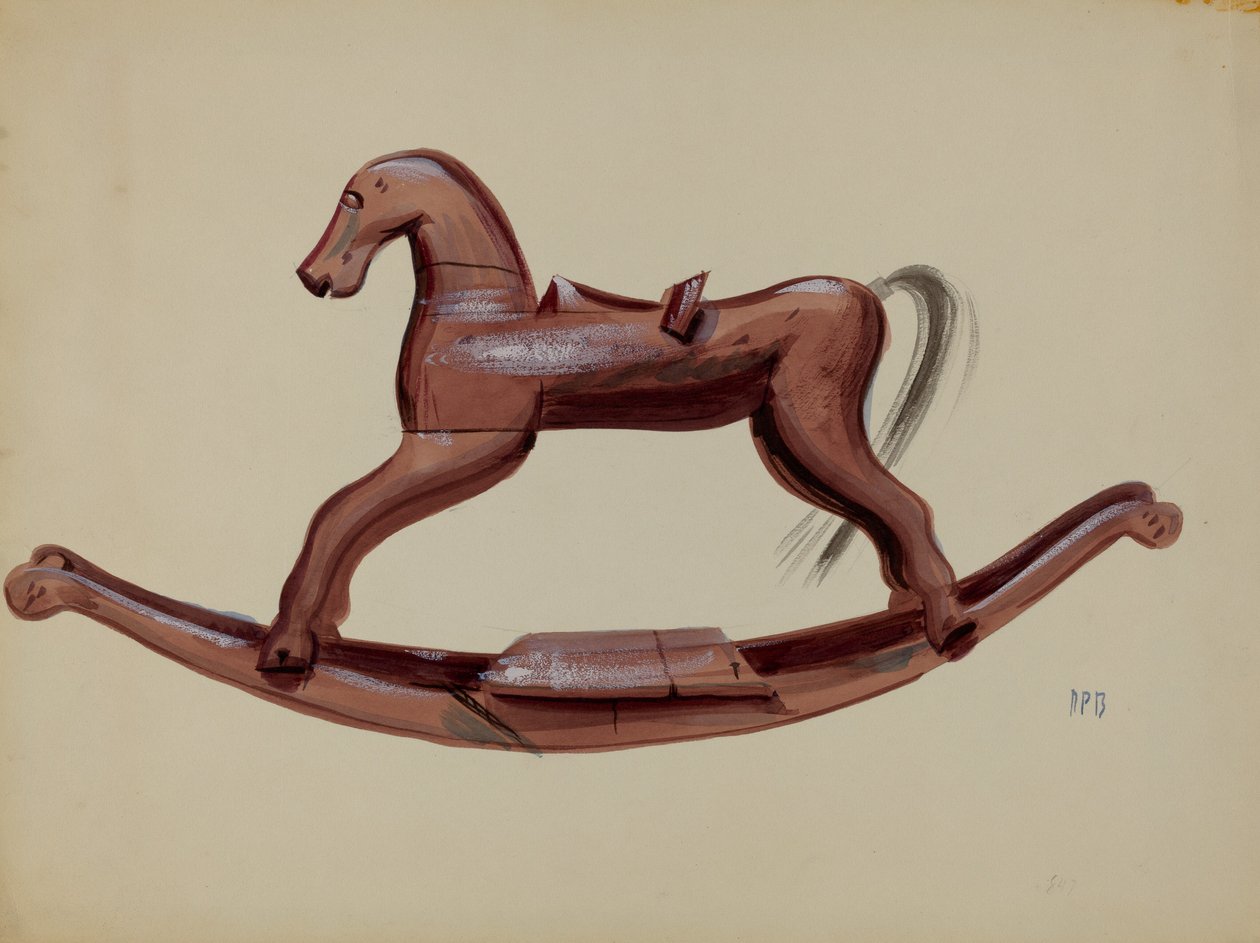 Steckenpferd-Spielzeug von Raoul Du Bois