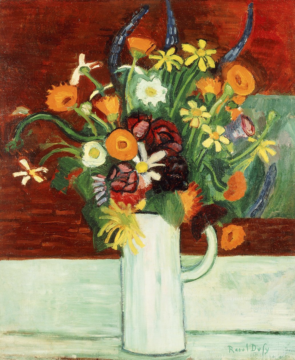 Blumenstrauß in einer Vase von Raoul Dufy