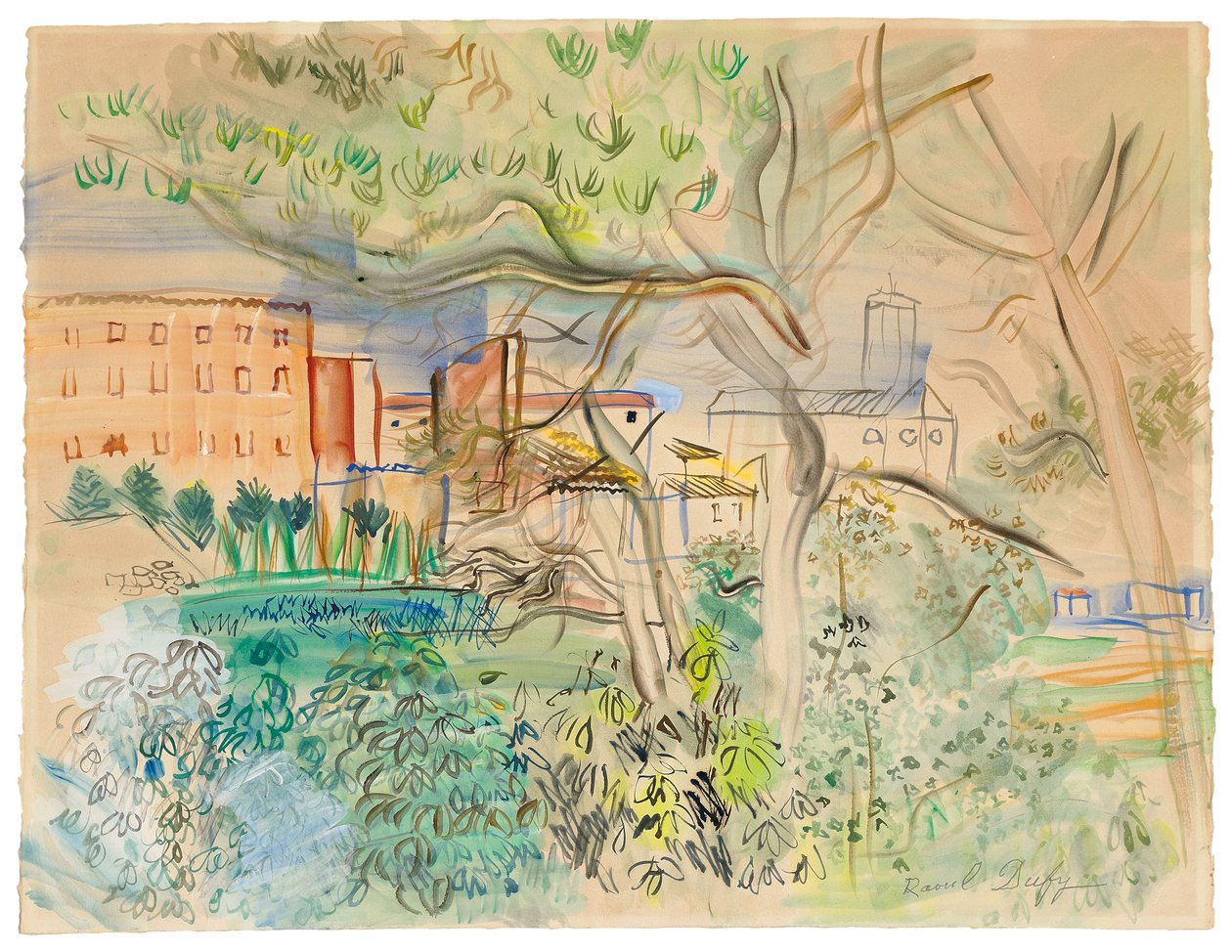 Caldas de Montbuy von Raoul Dufy