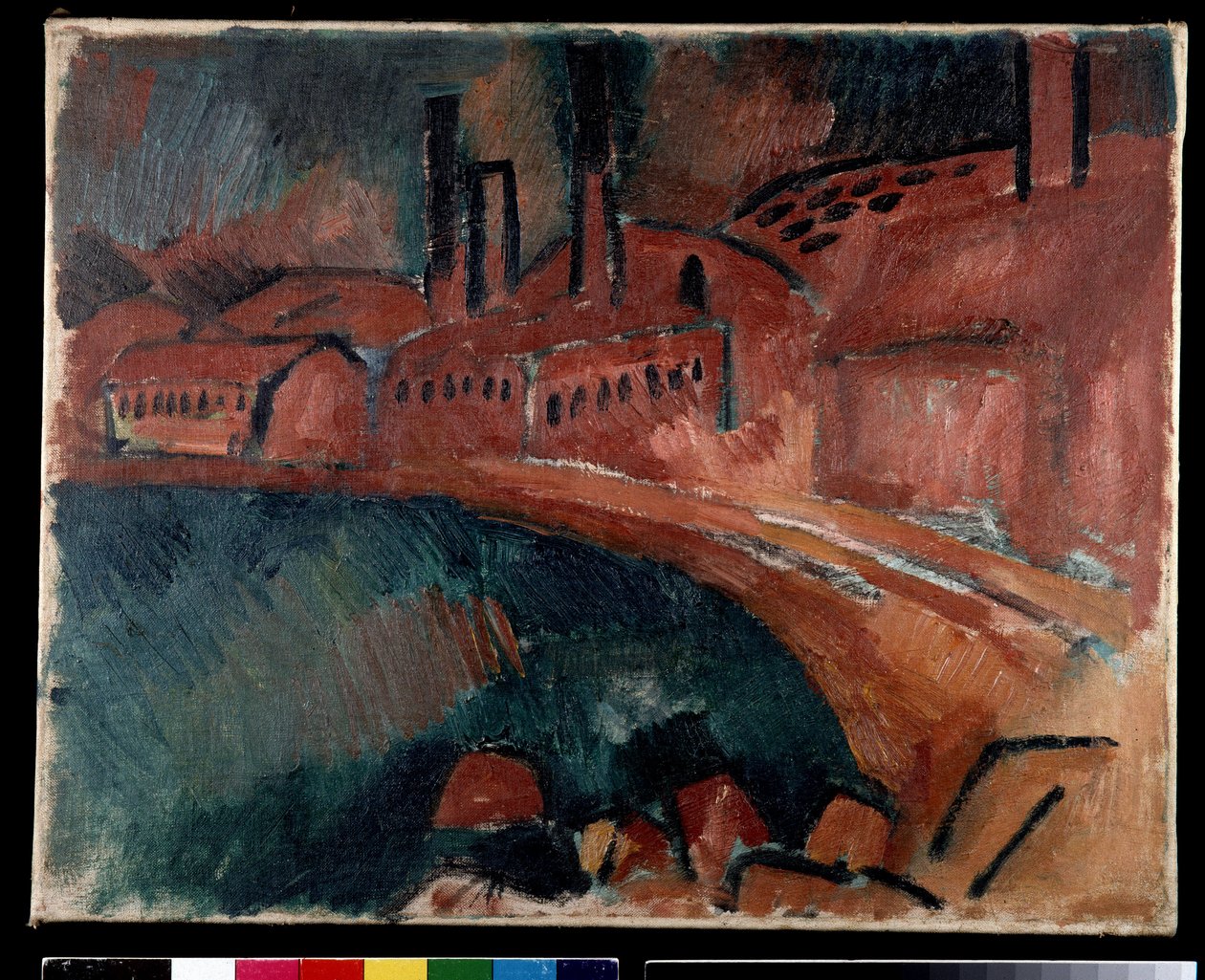 Die Ziegelei Saint Henri oder die Fabrik Industrielandschaft von Raoul Dufy