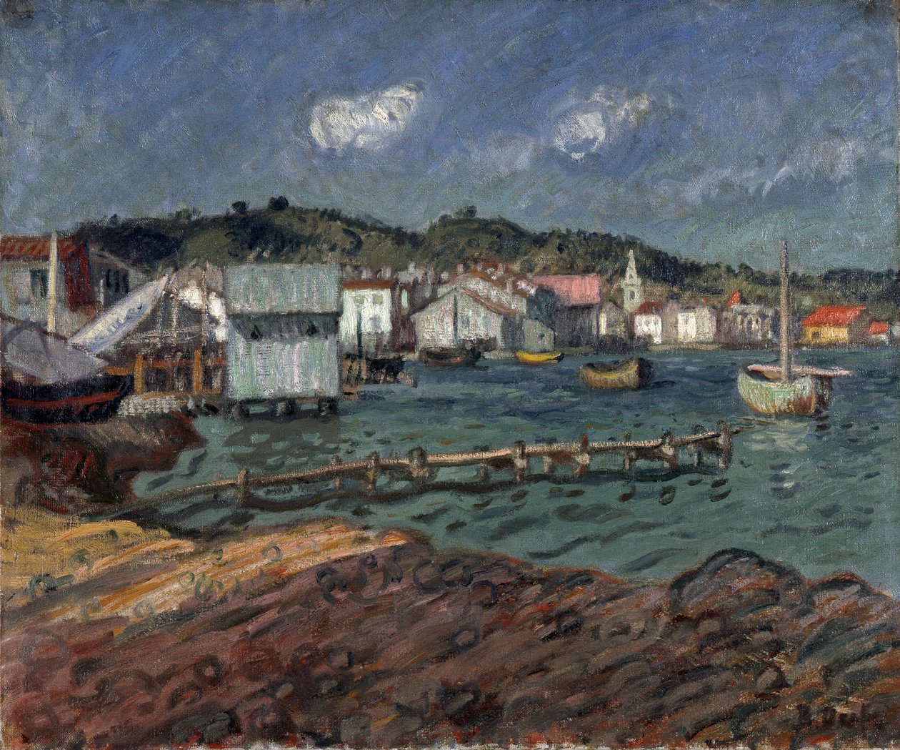 Der Hafen von Martigues von Raoul Dufy