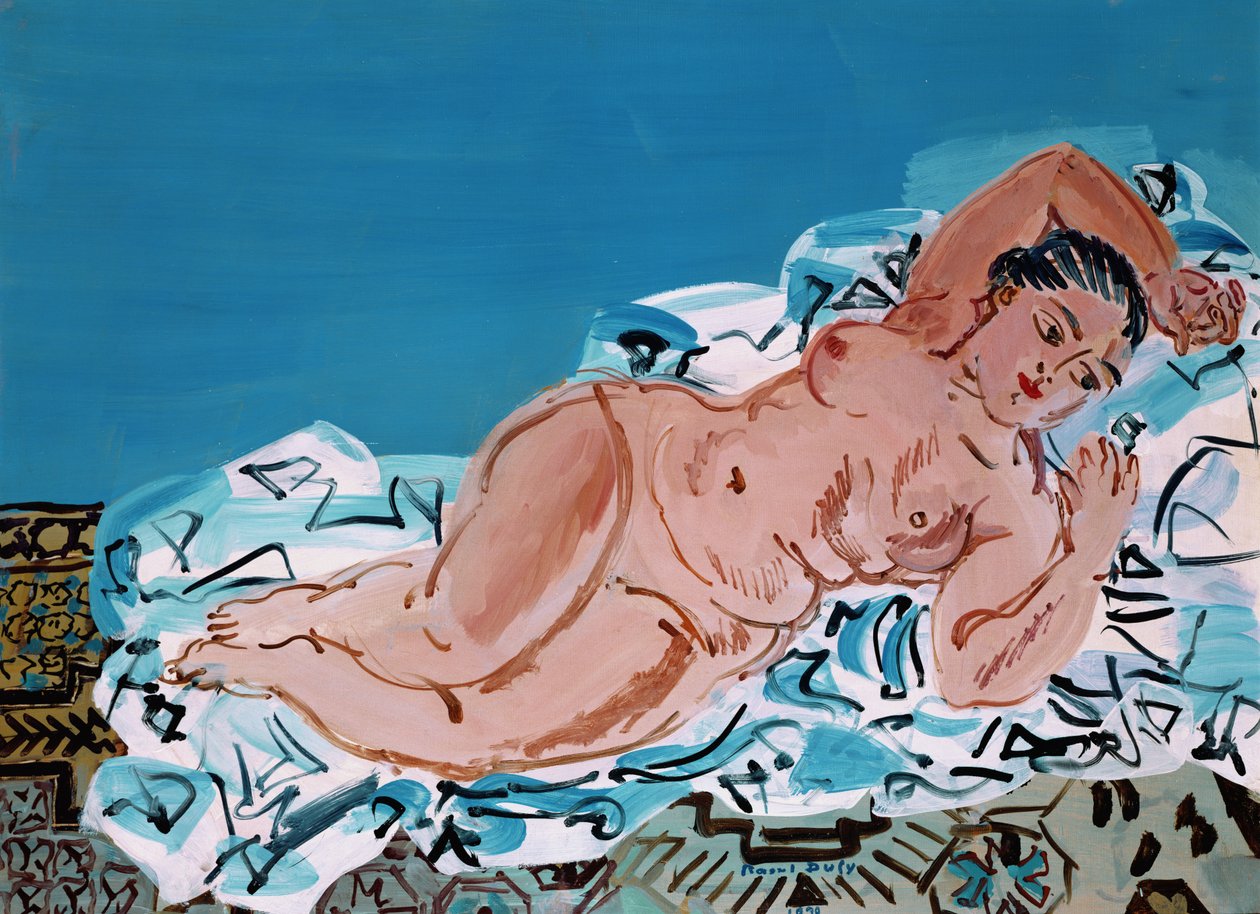 Liegender Akt von Raoul Dufy