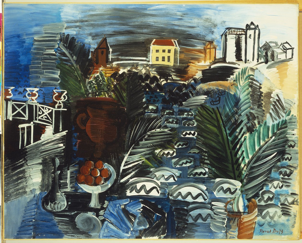 Stillleben am Meer von Raoul Dufy