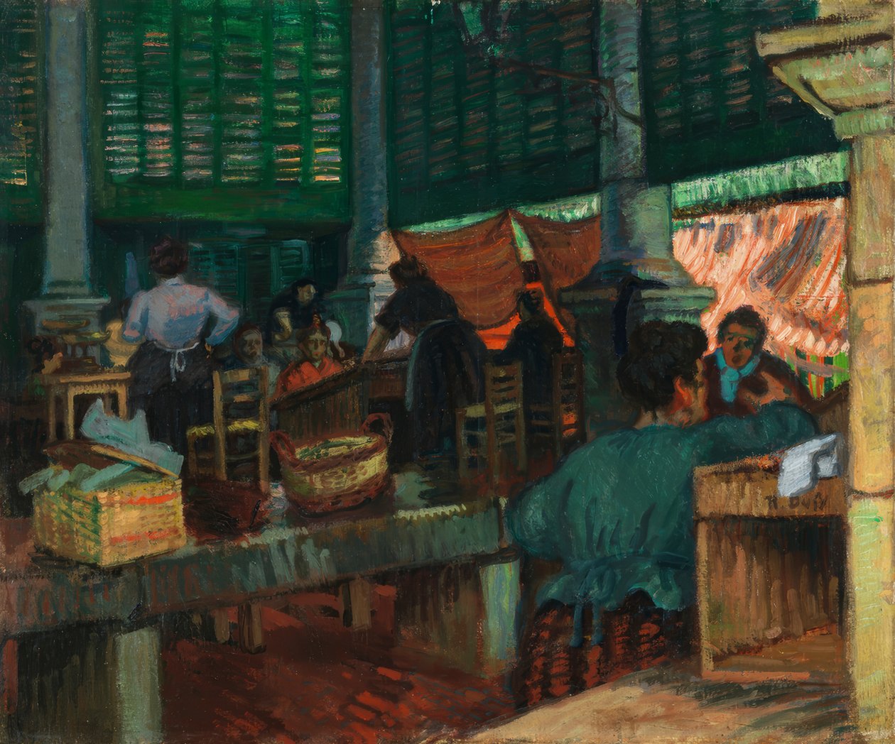 Der Fischmarkt, Marseille von Raoul Dufy