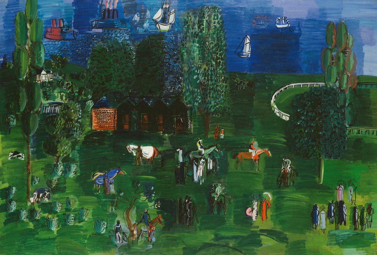 Die Pferdekoppel von Raoul Dufy