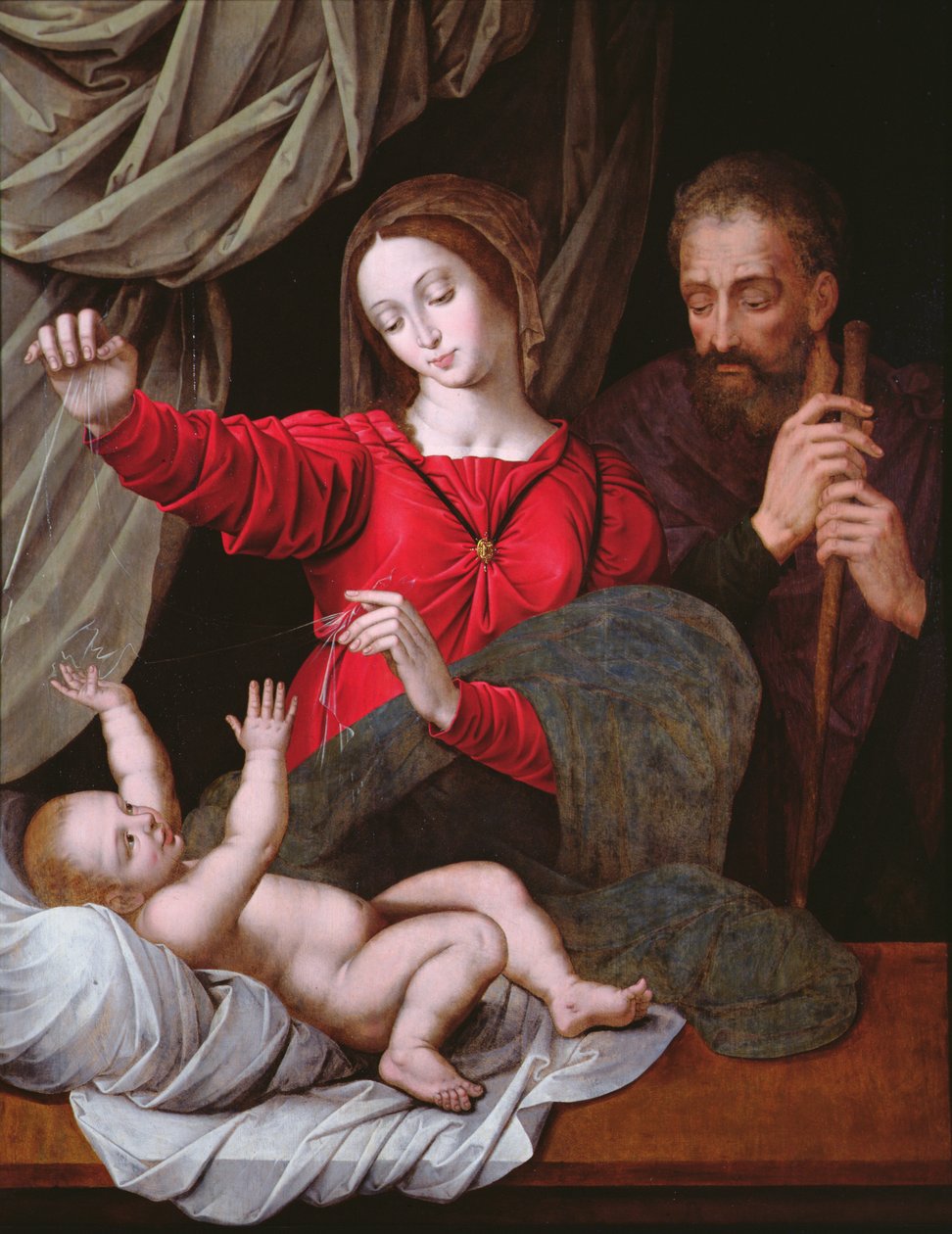 Die Madonna von Loreto (Kopie - Original im Musée Condé, Chantilly) von after Raphael