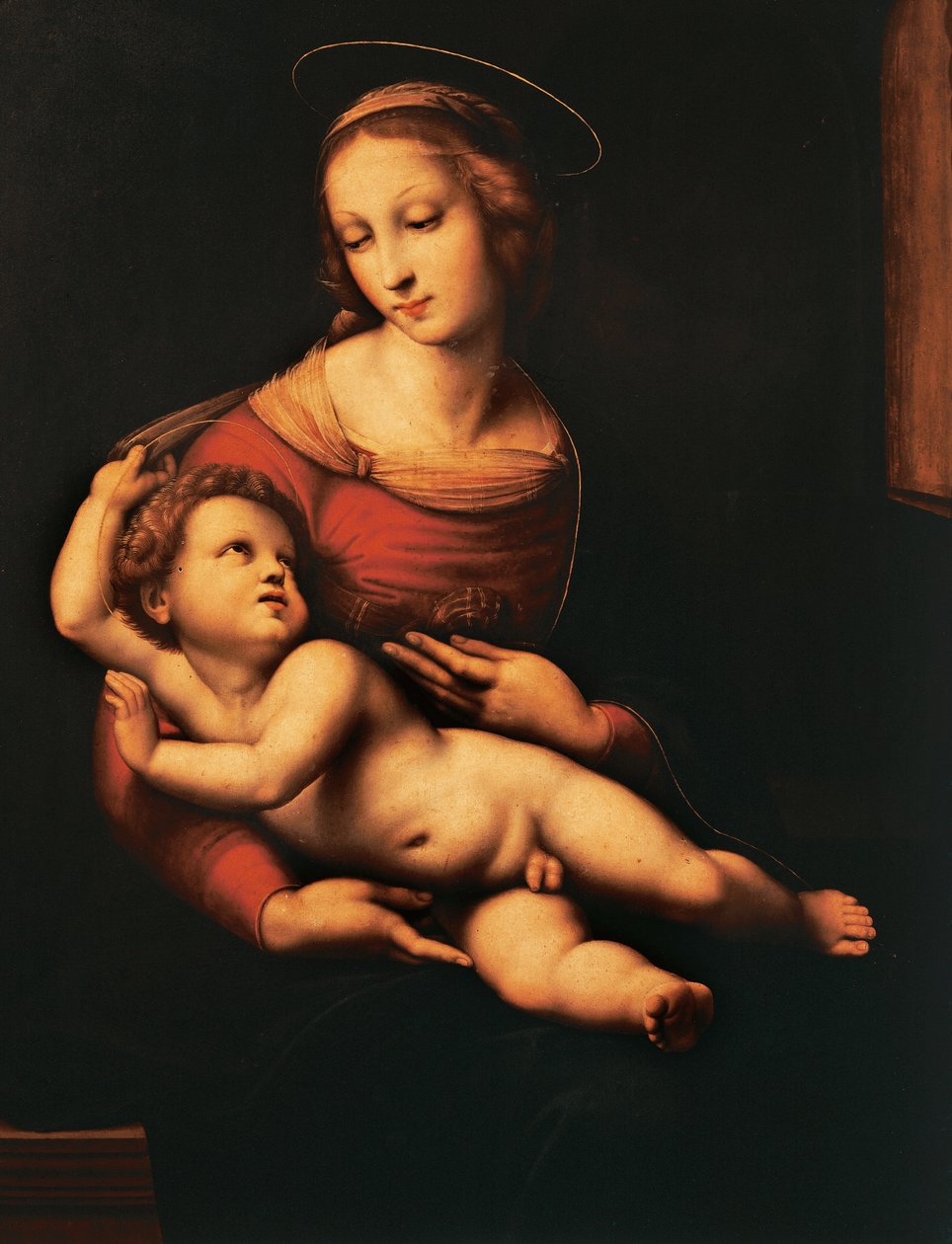 Bridgewater Madonna (Madonna mit Kind) von Raphael Sanzio von Raphael (1483 1520)
