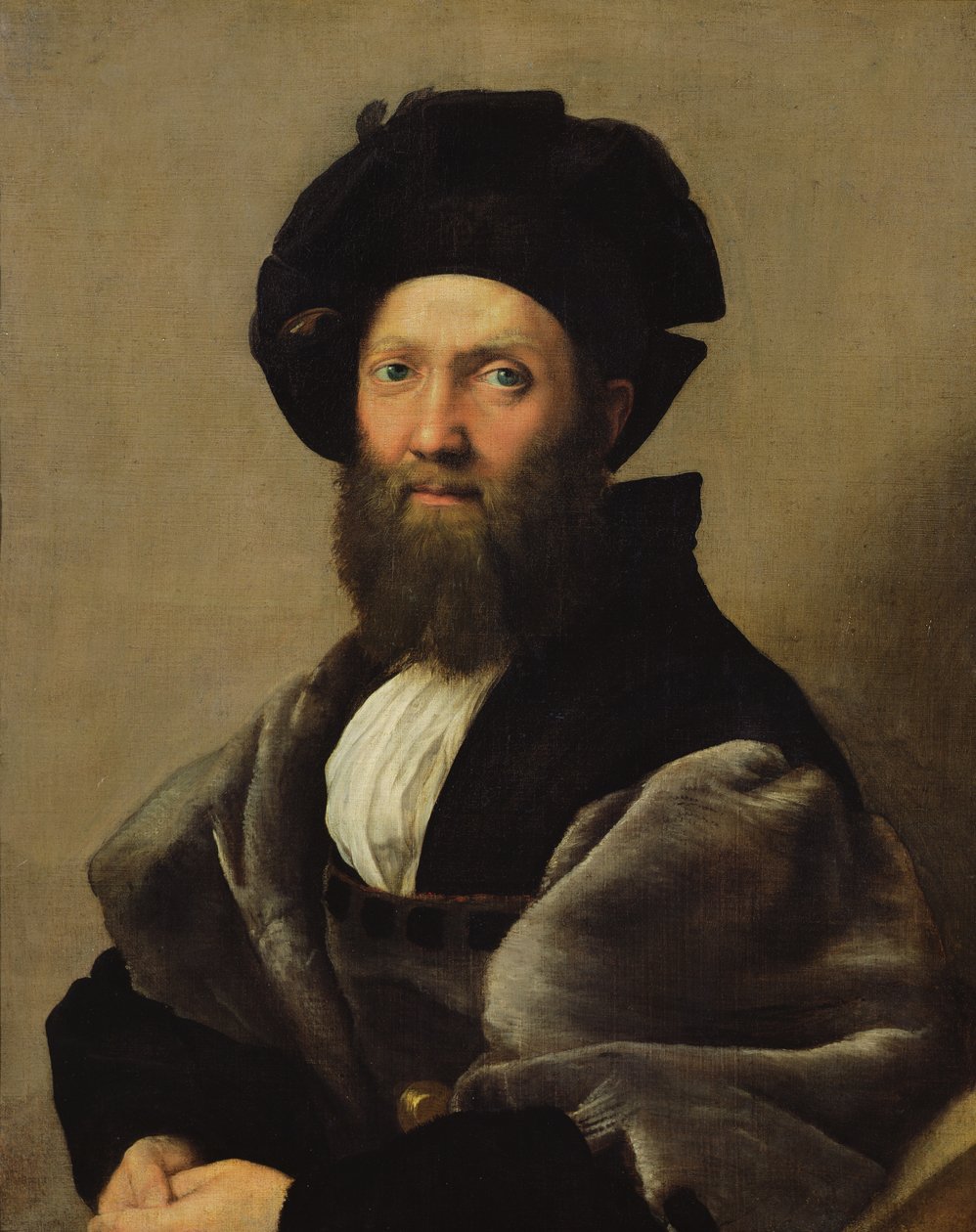 Porträt von Baldassare Castiglione (1478-1529) vor 1516 von Raphael